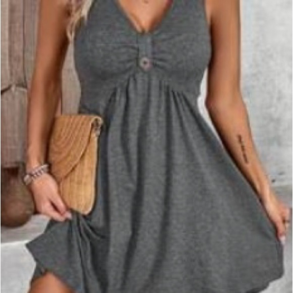 Gray Dress